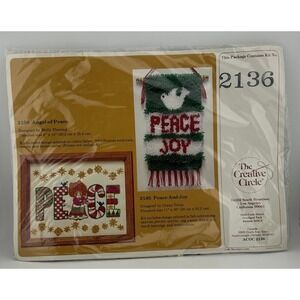 The Creative Circle Kit 2136, "Angel of Peace" - Embroidery Kit